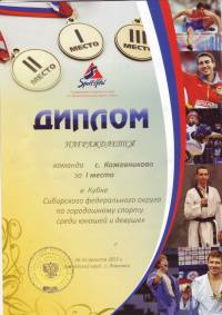 Кубок Сибирского Федерального округа по городошному спорту
