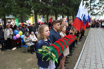 Митинг, посвященный 72 годовщине Победы в Великой Отечественной войне